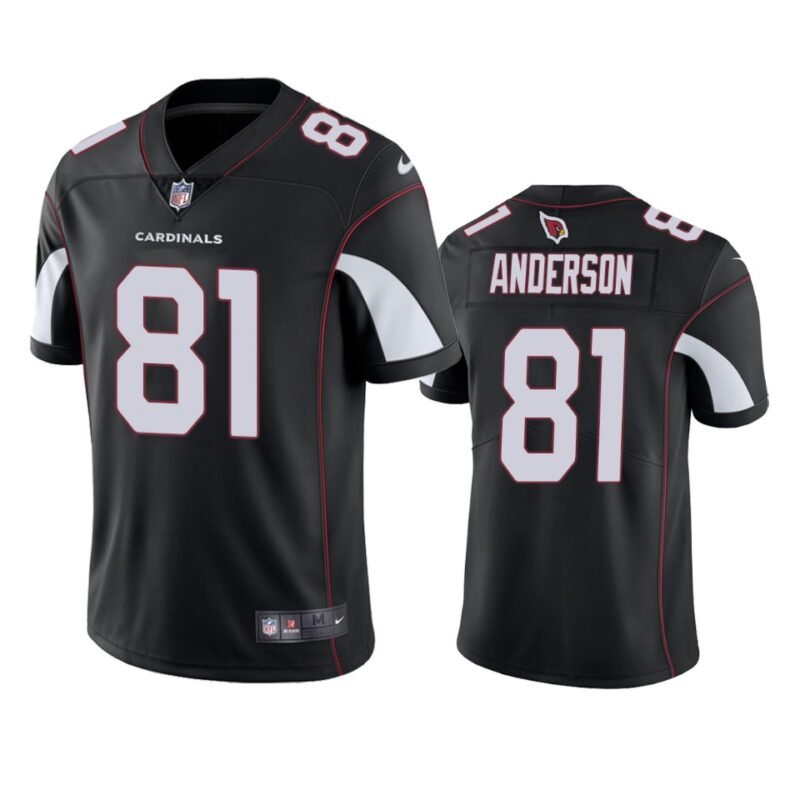 Black Arizona Cardinals #81 Robbie Anderson Vapor Untouchable Stitched Football Jersey - ACJ364