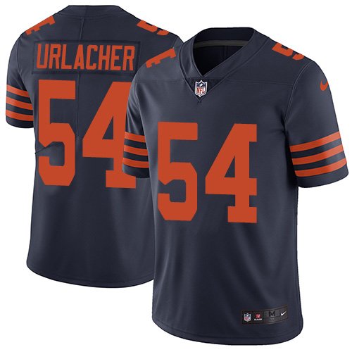 Nike Bears #54 Brian Urlacher Navy Blue Alternate Stitched NFL Vapor Untouchable Limited Jersey - CBJ289