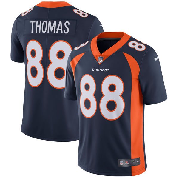 Navy Denver Broncos #88 Demaryius Thomas Vapor Untouchable Limited Stitched Jersey
