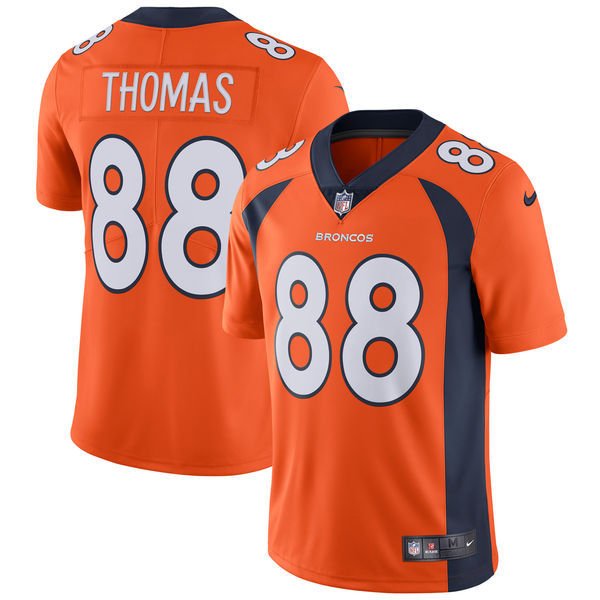 Orange Denver Broncos #88 Demaryius Thomas Vapor Untouchable Limited Stitched Jersey