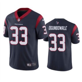 Navy Houston Texans #33 Dare Ogunbowale Vapor Untouchable Limited Stitched Jersey - HTJ262