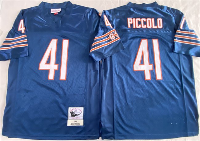 Navy Chicago Bears #41 Brian Piccolo Limited Stitched Football Jersey - CBJ515