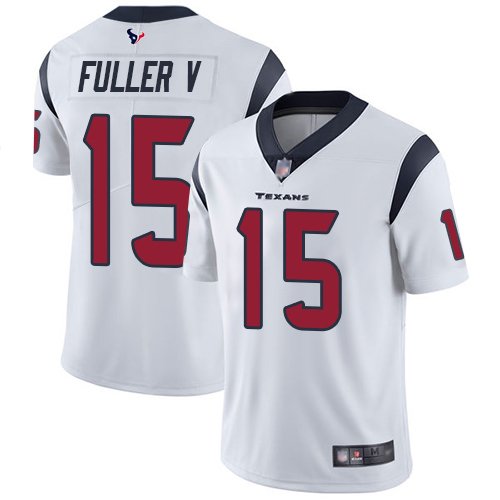 Nike Texans #15 Will Fuller V White Stitched NFL Vapor Untouchable Limited Jersey - HTJ222