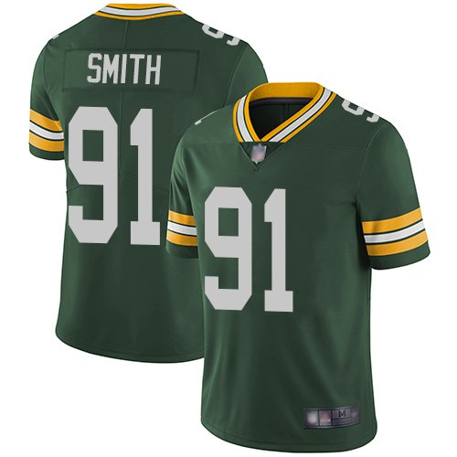 Nike Packers #91 Preston Smith Green Team Color Stitched NFL Vapor Untouchable Limited Jersey - GBJ20