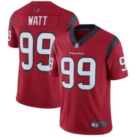 Nike Texans #99 J.J. Watt Red Alternate Stitched NFL Vapor Untouchable Limited Jersey - HTJ218