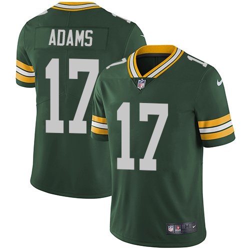 Nike Packers #17 Davante Adams Green Team Color Stitched NFL Vapor Untouchable Limited Jersey - GBJ310