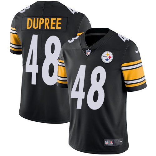 Nike Steelers #48 Bud Dupree Black Team Color Stitched NFL Vapor Untouchable Limited Jersey - PSJ632