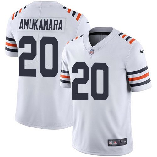 Nike Bears #20 Prince Amukamara White 2019 Alternate Classic Stitched NFL Vapor Untouchable Limited Jersey - CBJ47