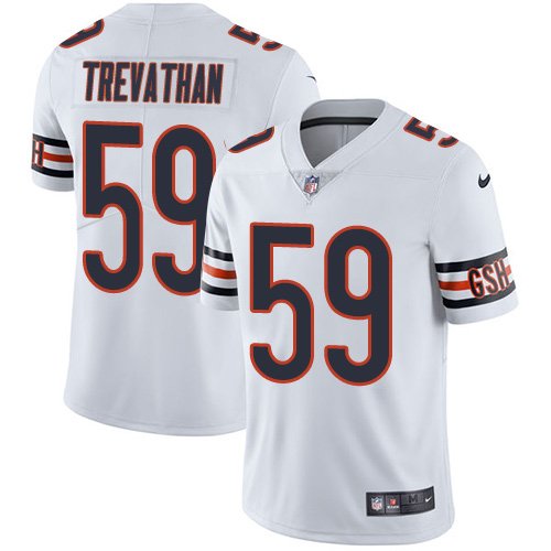 Nike Bears #59 Danny Trevathan White Stitched NFL Vapor Untouchable Limited Jersey - CBJ510