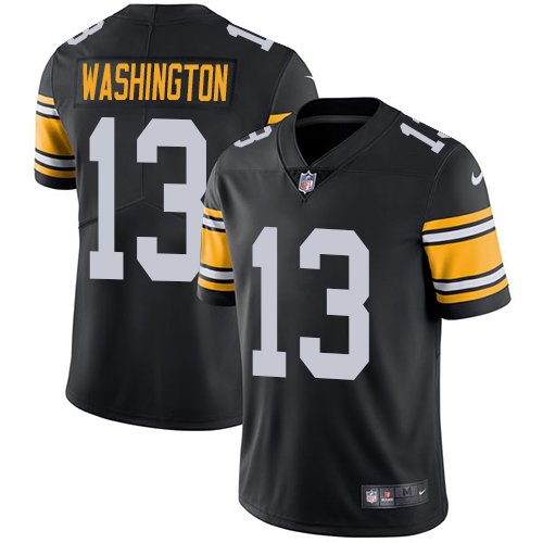 Nike Steelers #13 James Washington Black Alternate Stitched NFL Vapor Untouchable Limited Jersey - PSJ57