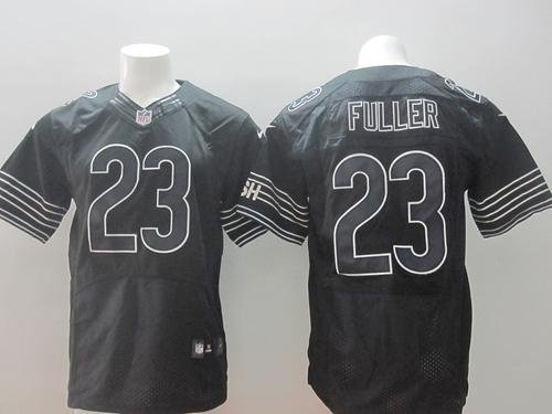 Nike Bears #23 Kyle Fuller Black Shadow Stitched NFL Elite Jersey - CBJ632