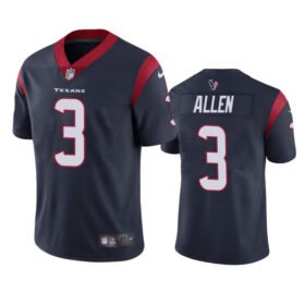 Navy Houston Texans #3 Kyle Allen Vapor Untouchable Limited Stitched Jersey - HTJ47