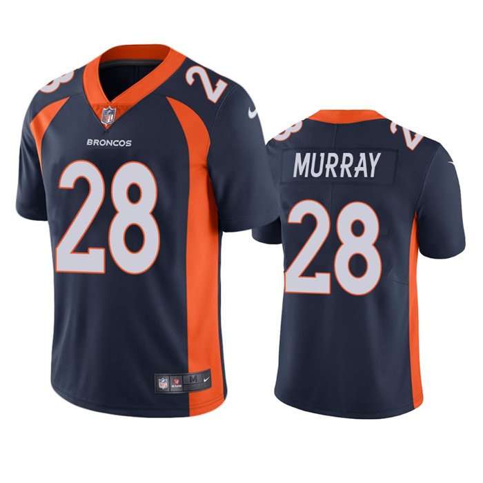 Navy Denver Broncos #28 Latavius Murray Vapor Untouchable Stitched Jersey