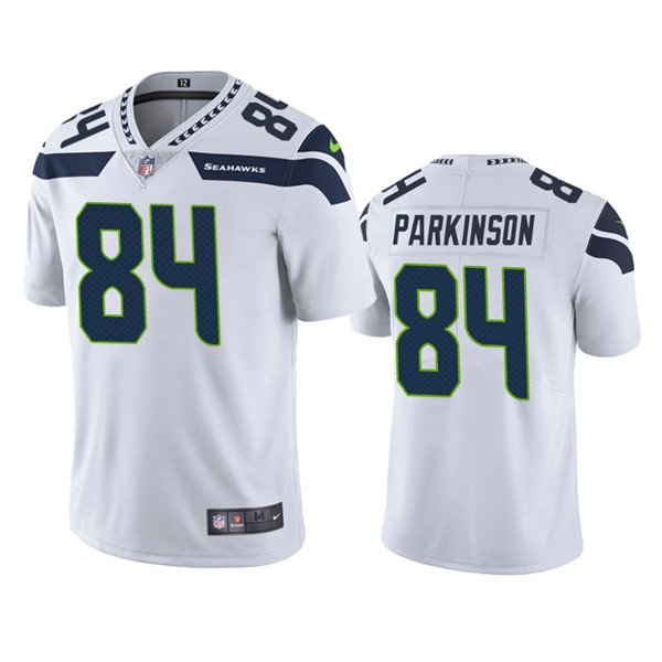 White Seattle Seahawks #84 Colby Parkinson Vapor Untouchable Limited Stitched Jersey