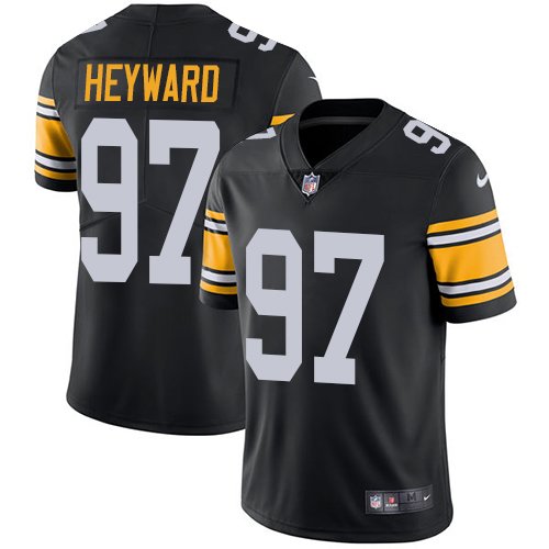 Nike Steelers #97 Cameron Heyward Black Alternate Stitched NFL Vapor Untouchable Limited Jersey - PSJ733