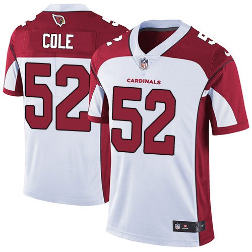 Nike Cardinals #52 Mason Cole White Stitched NFL Vapor Untouchable Limited Jersey - ACJ279