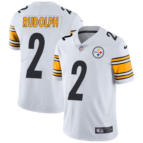 Nike Steelers #2 Mason Rudolph White Stitched NFL Vapor Untouchable Limited Jersey - PSJ686