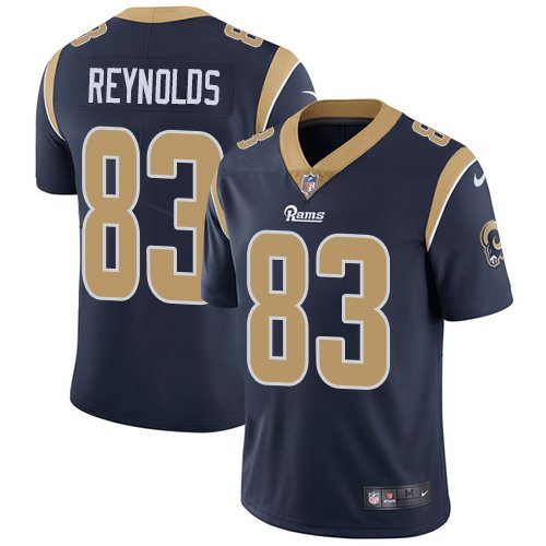Nike Rams #83 Josh Reynolds Navy Blue Team Color Stitched NFL Vapor Untouchable Limited Jersey - LAR253