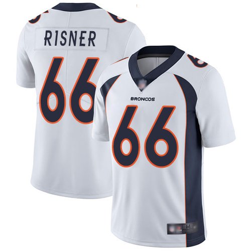 Nike Broncos #66 Dalton Risner White Stitched NFL Vapor Untouchable Limited Jersey