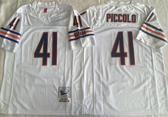 White Chicago Bears #41 Brian Piccolo Limited Stitched Football Jersey - CBJ594