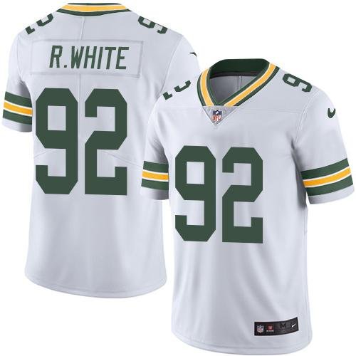 Nike Packers #92 Reggie White White Stitched NFL Vapor Untouchable Limited Jersey - GBJ398