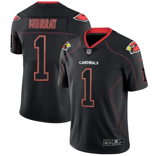 Nike Cardinals #1 Kyler Murray Lights Out Black Stitched NFL Limited Rush Jersey - ACJ106