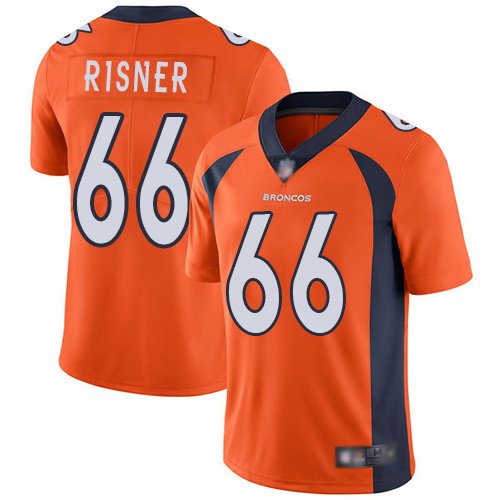 Nike Broncos #66 Dalton Risner Orange Team Color Stitched NFL Vapor Untouchable Limited Jersey