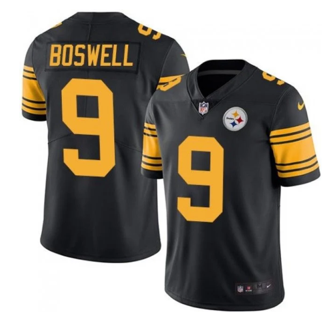 Black Pittsburgh Steelers #9 Chris Boswell Vapor Untouchable Stitched Jersey - PSJ401