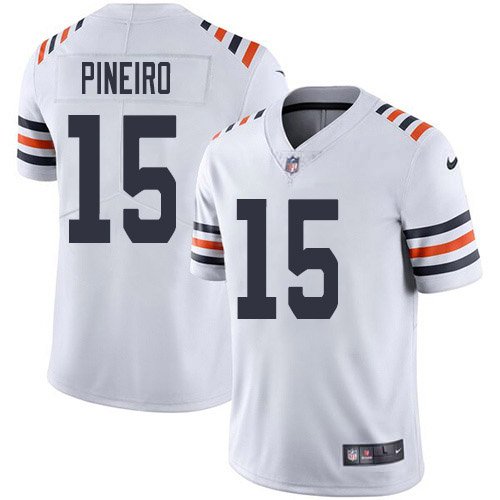 Nike Bears #15 Eddy Pineiro White 2019 Alternate Classic Stitched NFL Vapor Untouchable Limited Jersey - CBJ568