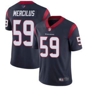 Nike Texans #59 Whitney Mercilus Navy Blue Team Color Stitched NFL Vapor Untouchable Limited Jersey - HTJ127