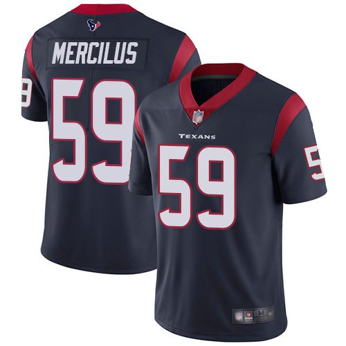 Nike Texans #59 Whitney Mercilus Navy Blue Team Color Stitched NFL Vapor Untouchable Limited Jersey - HTJ127