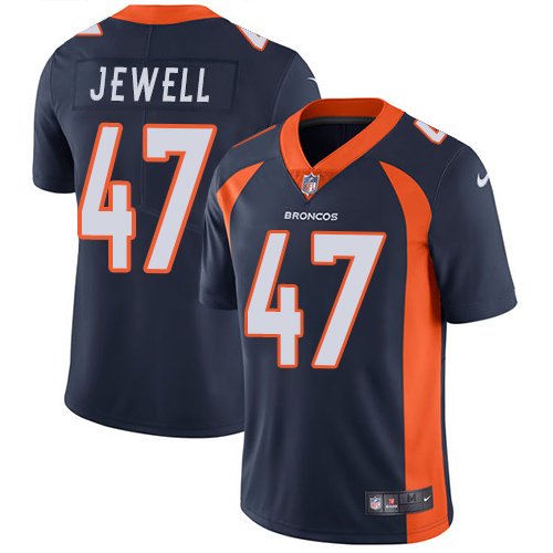Nike Broncos #47 Josey Jewell Navy Blue Alternate Stitched NFL Vapor Untouchable Limited Jersey
