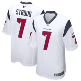 White Houston Texans #7 C.J. Stroud 2023 Draft Stitched Game Jersey - HTJ140
