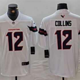 White Houston Texans #12 Nico Collins Vapor Untouchable Stitched Football Jersey - HTJ394