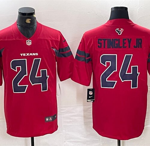 Red Houston Texans #24 Derek Stingley Jr. Vapor Untouchable Stitched Football Jersey - HTJ80
