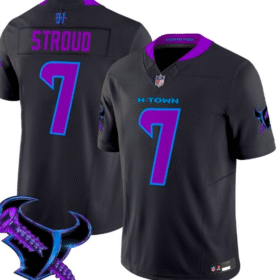 Black Houston Texans #7 C.J. Stroud F.U.S.E. 2025 2025 DJ SCREW Vapor Limited Stitched Football Jersey - HTJ49