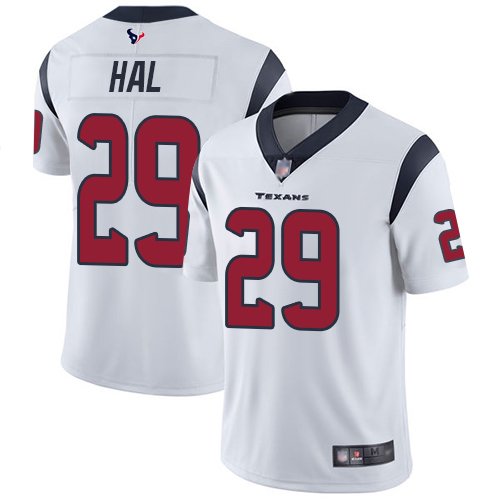 Nike Texans #29 Andre Hal White Stitched NFL Vapor Untouchable Limited Jersey - HTJ302