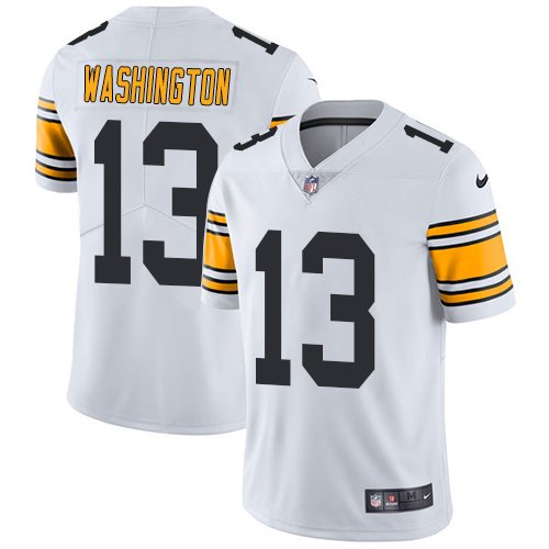 Nike Steelers #13 James Washington White Stitched NFL Vapor Untouchable Limited Jersey - PSJ465