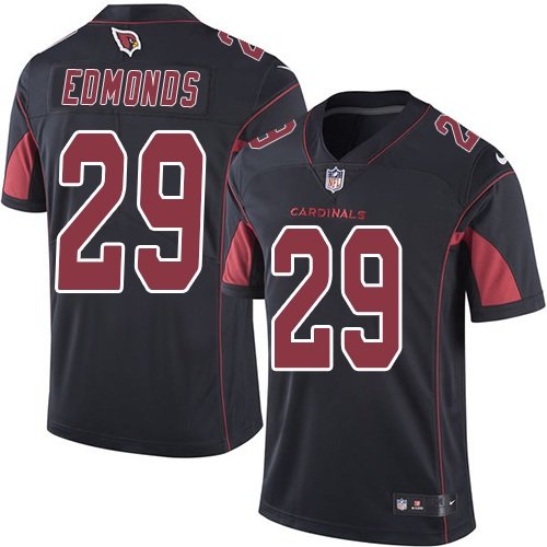 Nike Cardinals #29 Chase Edmonds Black Stitched NFL Limited Rush Jersey - ACJ278
