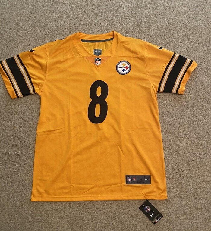 Gold Pittsburgh Steelers #8 Kenny Pickett Vapor Untouchable Limited Stitched Jersey - PSJ149