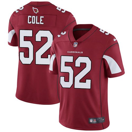 Nike Cardinals #52 Mason Cole Red Team Color Stitched NFL Vapor Untouchable Limited Jersey - ACJ78