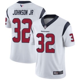 Nike Texans #32 Lonnie Johnson Jr. White Stitched NFL Vapor Untouchable Limited Jersey - HTJ316