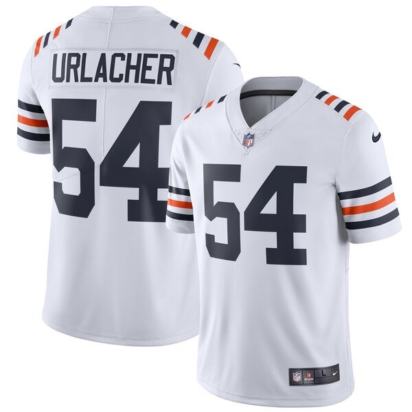 Nike Bears #54 Brian Urlacher White 2019 Alternate Classic Retired Stitched NFL Vapor Untouchable Limited Jersey - CBJ103