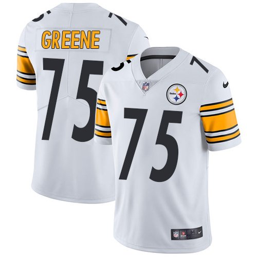 Nike Steelers #75 Joe Greene White Stitched NFL Vapor Untouchable Limited Jersey - PSJ97