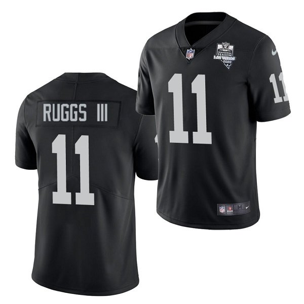 Las Vegas Raiders Black #11 Henry Ruggs III 2020 Inaugural Season Vapor Untouchable Limited Stitched Jersey - LVR86