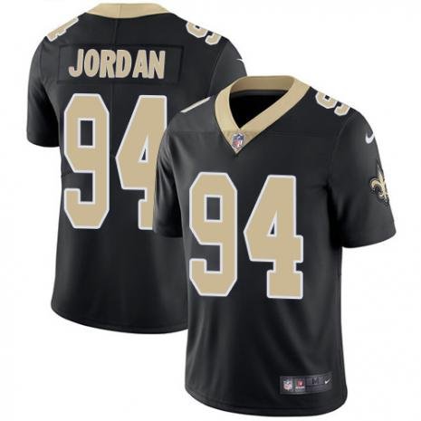 New Orleans Saints #94 Cameron Jordan Black Vapor Untouchable Limited Stitched NFL Jersey - NOS270