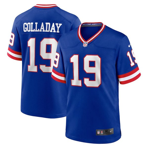 Royal New York Giants #19 Kenny Golladay Classic Vapor Limited Stitched Jersey - NYG134