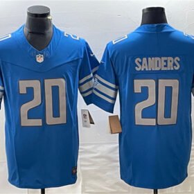 Blue Detroit Lions #20 Barry Sanders 2023 F.U.S.E. Vapor Untouchable Limited Stitched Jersey - DTL325