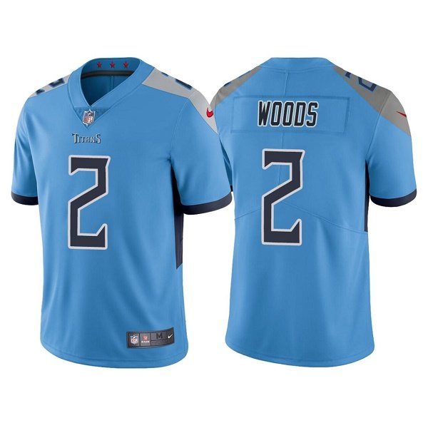 BlueTennessee Titans #2 Robert Woods  Vapor Untouchable Stitched Jersey - TNT159