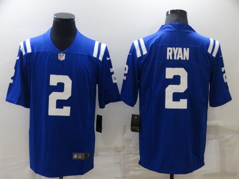 Blue Indianapolis Colts #2 Matt Ryan Vapor Untouchable Limited Stitched Jersey - IDC143